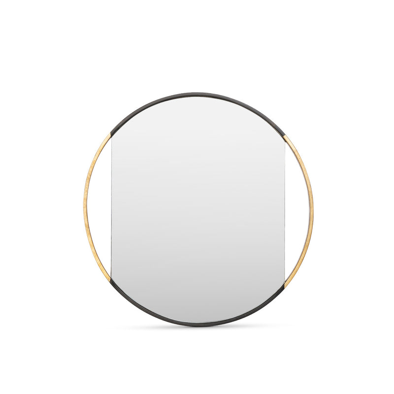 Geo Gold Frame Mirror