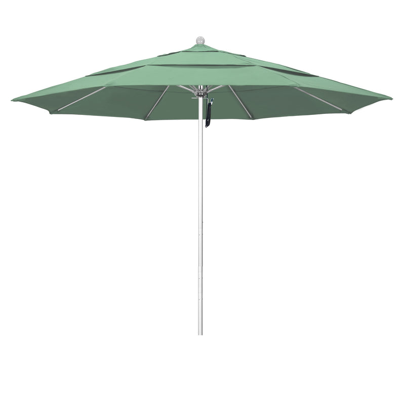 spa green 11 ft. patio umbrella