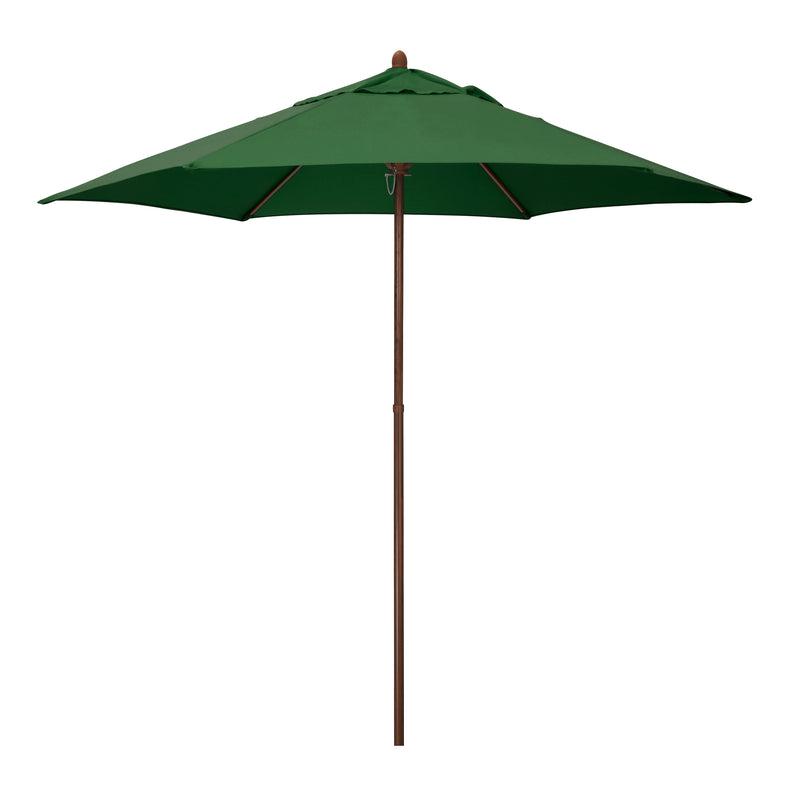 Green 9 ft. patio umbrella