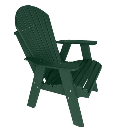 green fire pit chair