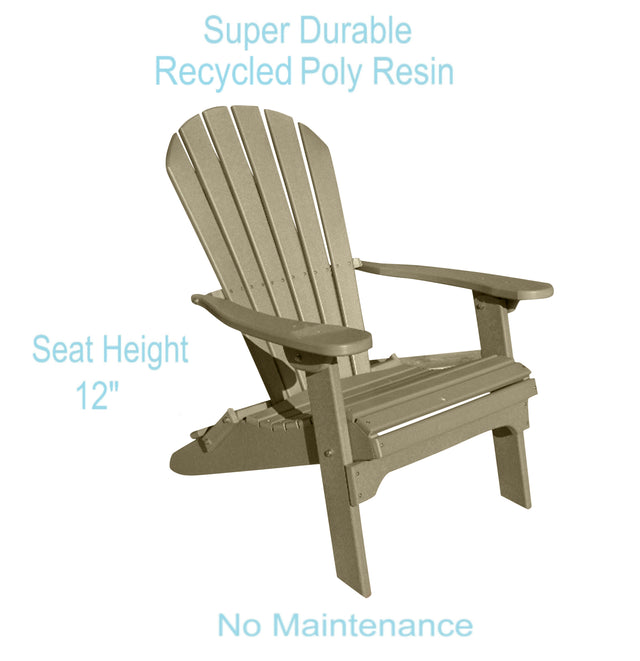 tan poly adirondack chair benefits