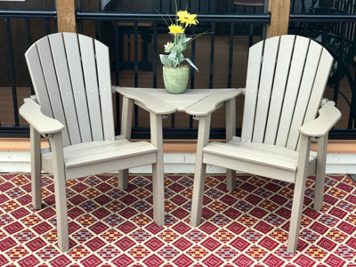 Patio Furniture for Two: Adirondack Chair Sets & Other Poly Furniture for Couples