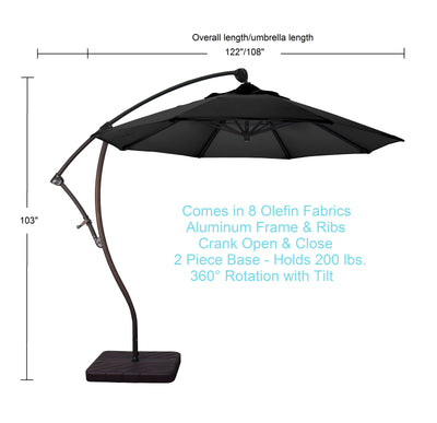9 ft. Cantilever Umbrella