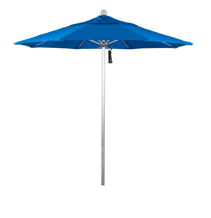 7.5 ft patio umbrella blue
