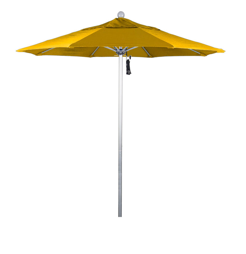 7.5 ft patio umbrella yellow