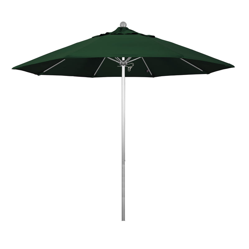 9 ft patio umbrella green