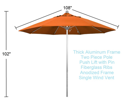 9 ft umbrella tuscan dimensions and benefits