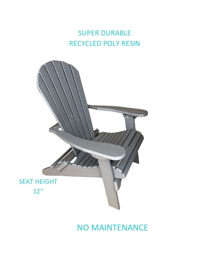 grey poly adirondack chair benefits