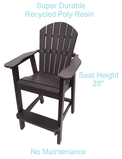 brown poly balcony chair benefits