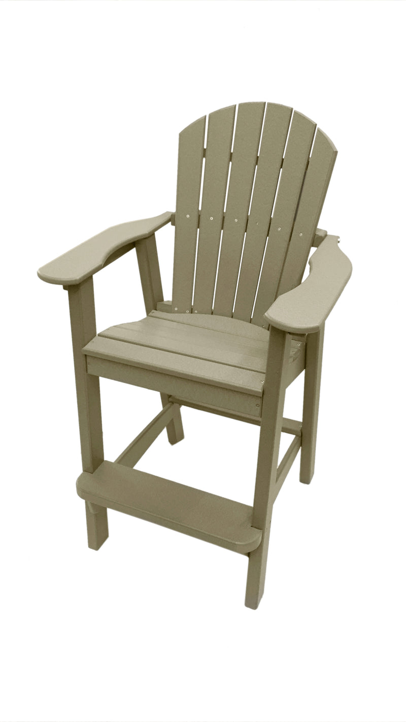 tall adirondack chair tan