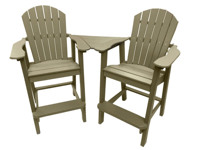 tan poly outdoor furniture chairs