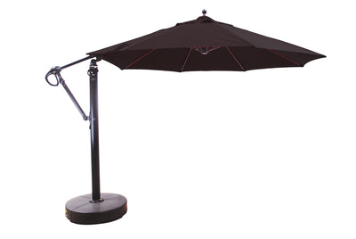black 11 ft cantilever umbrella