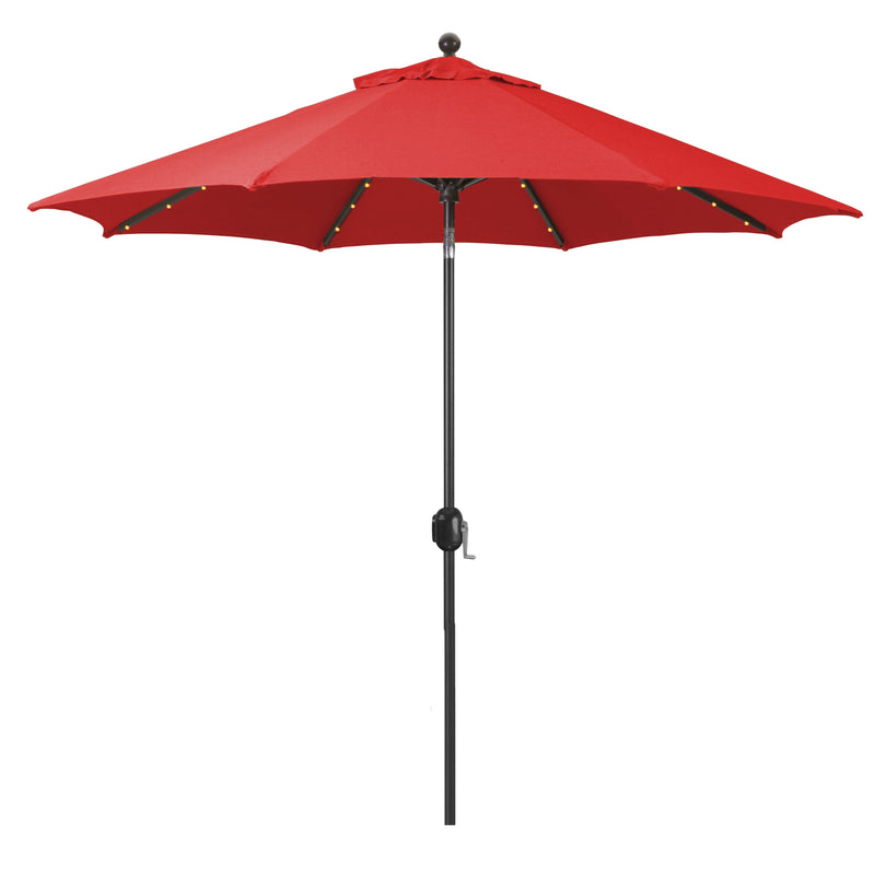 jockey red 9 ft. auto tilt patio umbrella