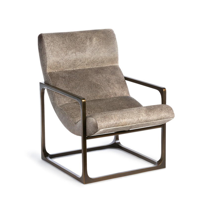 industrial accent chair