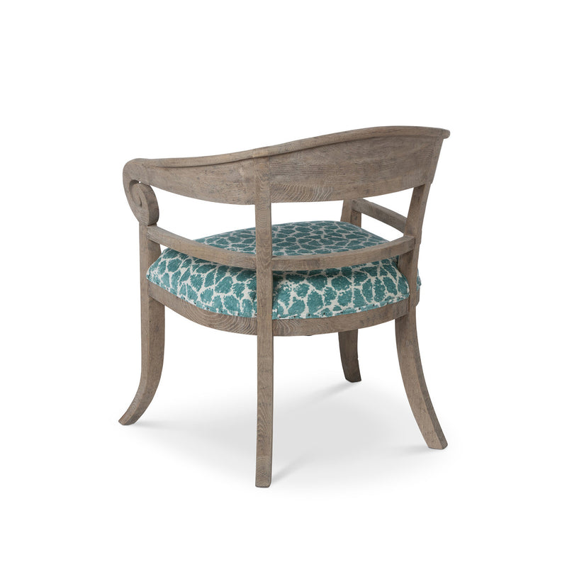 Barbary Pattern Accent Dining Chair