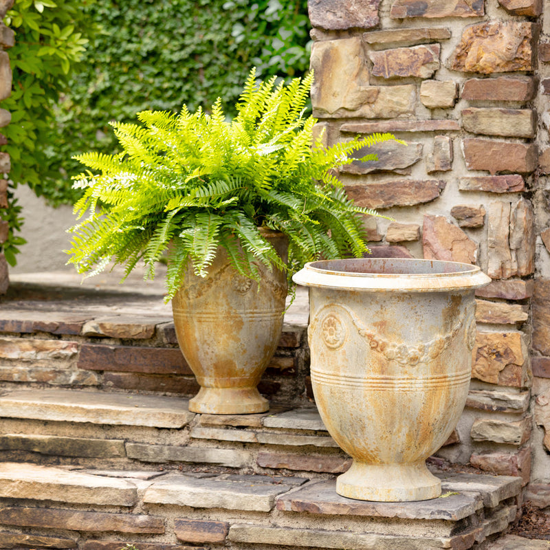 Saint Malo French Inspired Faux Pottery Planters
