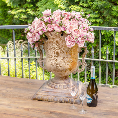 French Country Outdoor Urn Planter