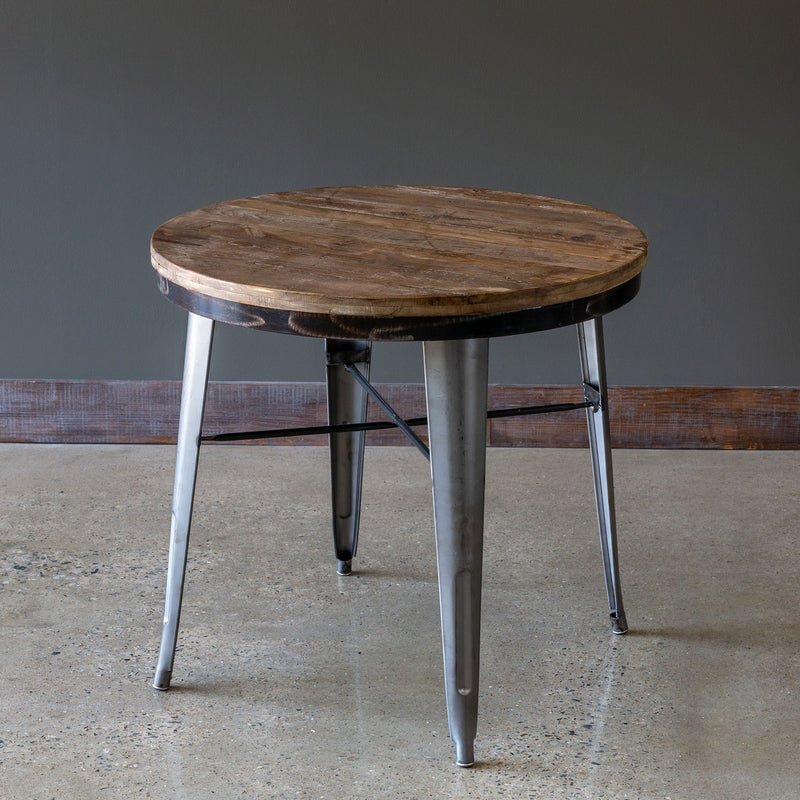 Mill City Industrial Bistro Table