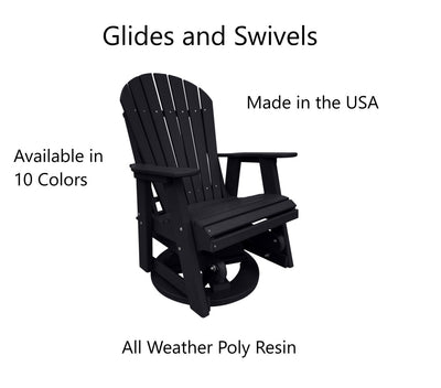 black outdoor swivel glider chair benefits