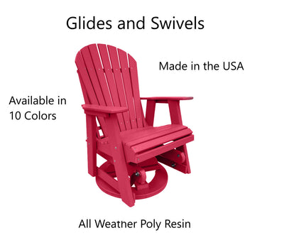 cranberry red outdoor swivel glider chair benefits