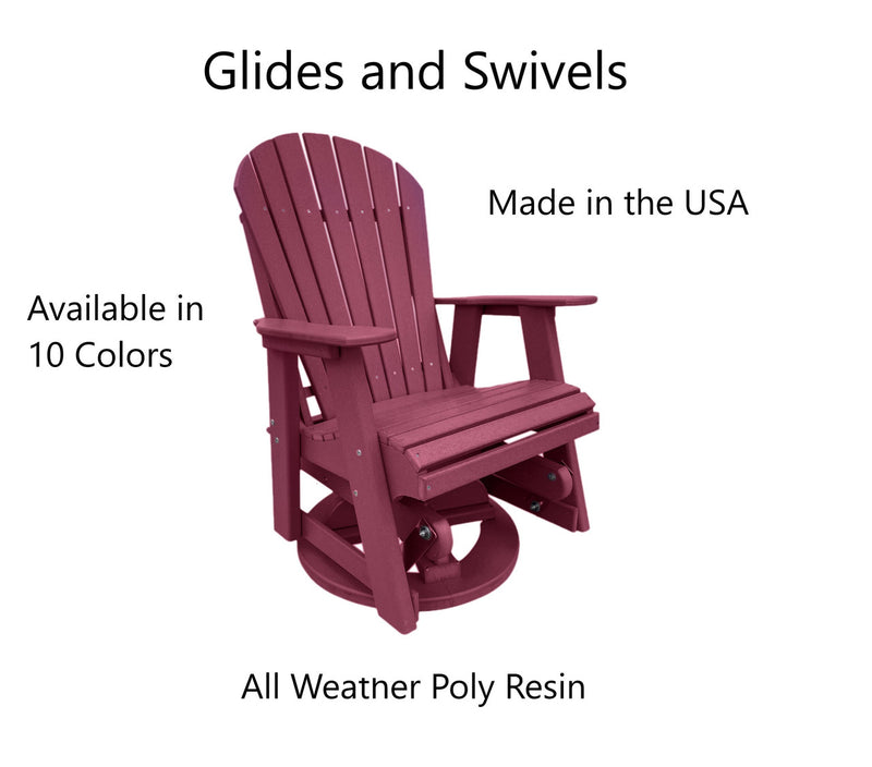 dark red outdoor swivel glider chair benefits