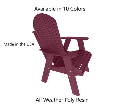 dark red campfire chair for fire pits benefits