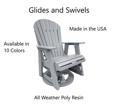 grey outdoor swivel glider chair benefits