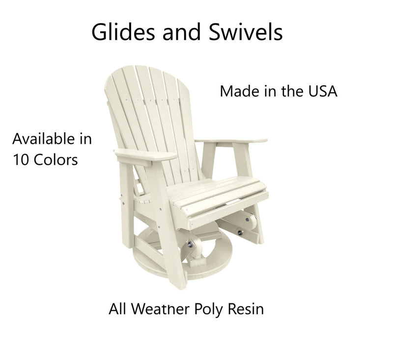 white outdoor swivel glider chair benefits